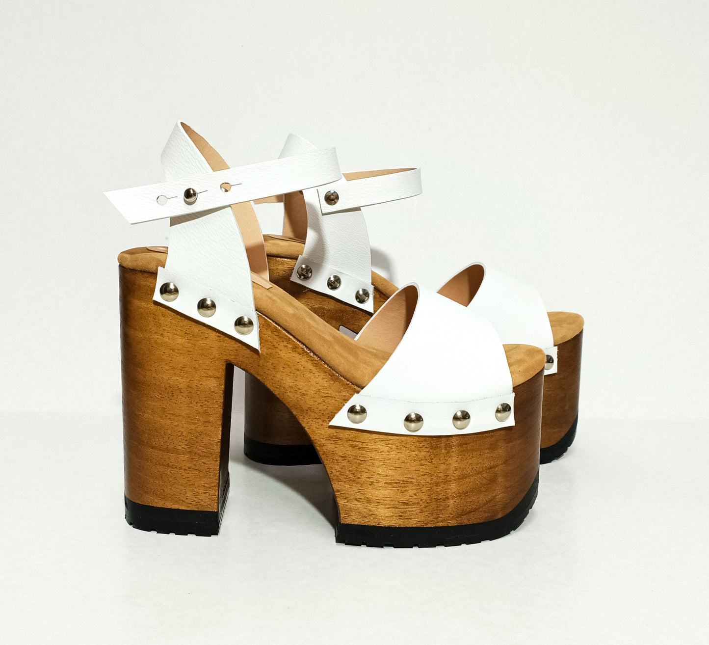 Sandalias Disco Blancas