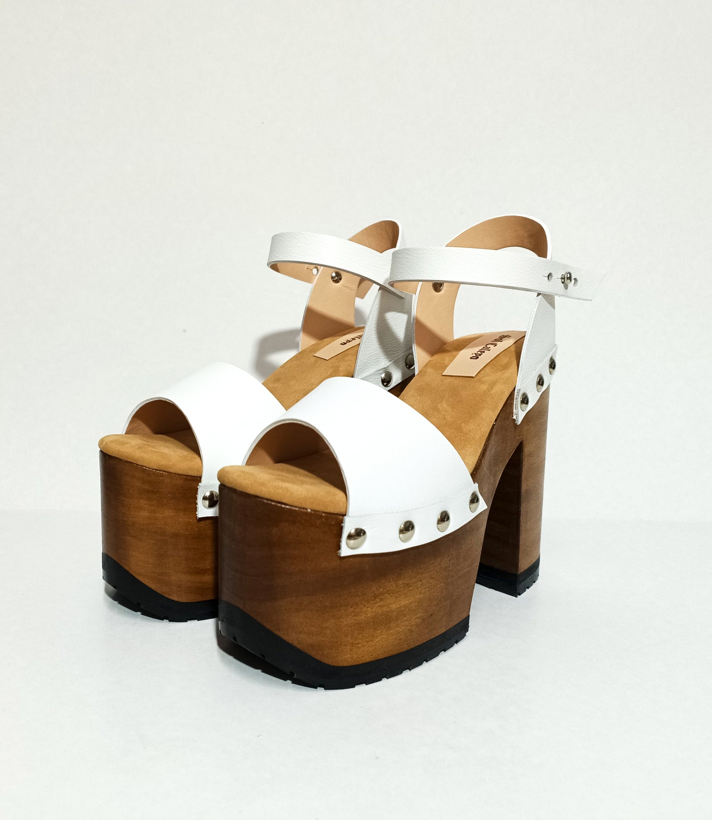 Sandalias Disco Blancas