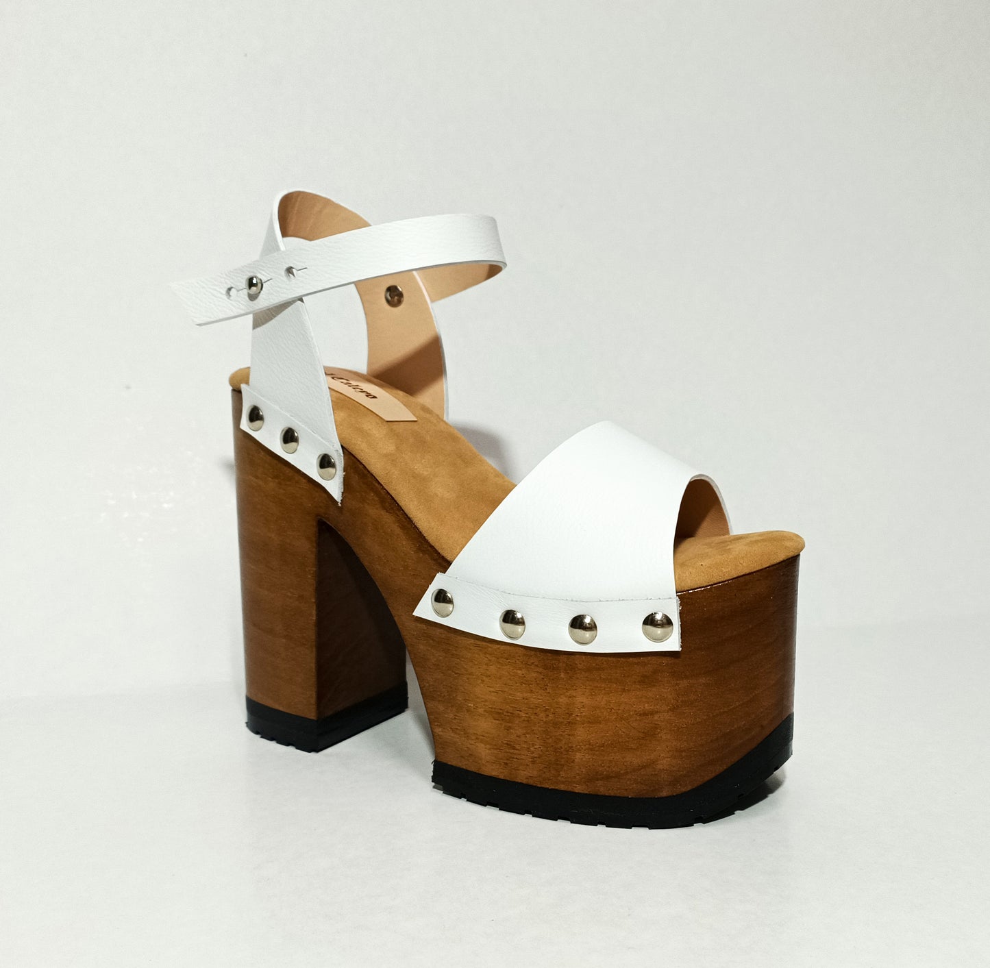 Sandalias Disco Blancas