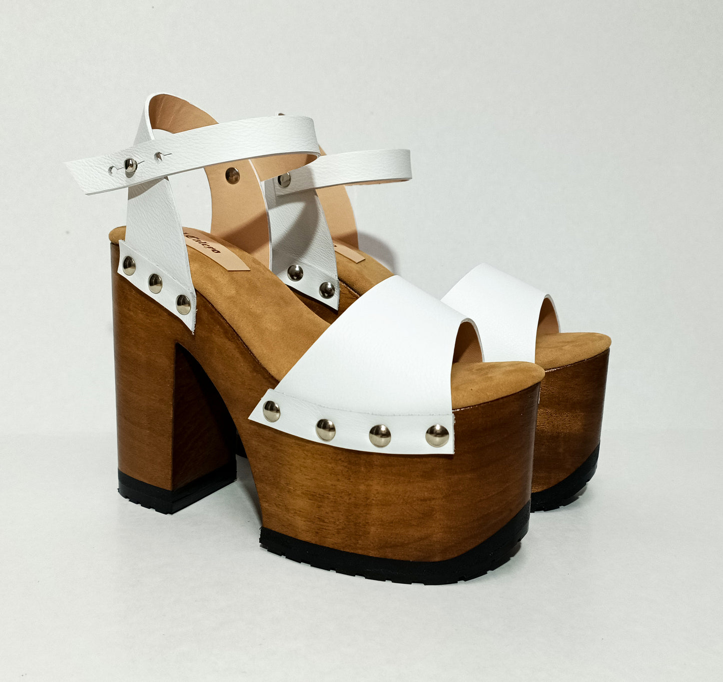 Sandalias Disco Blancas