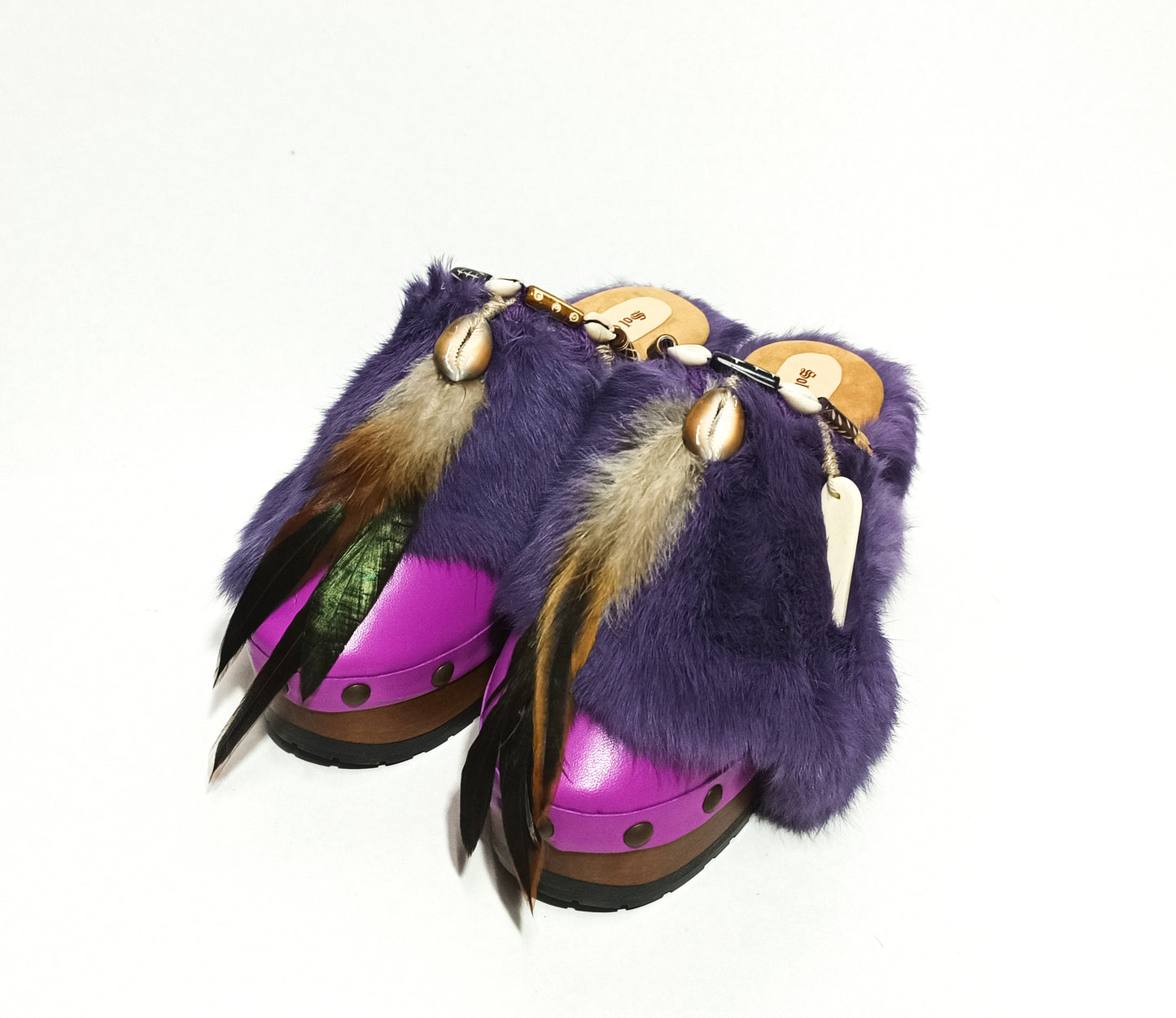 Queen Viking Clogs XS Lilac