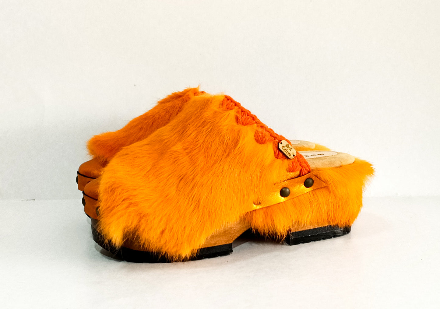 Orange Clogs