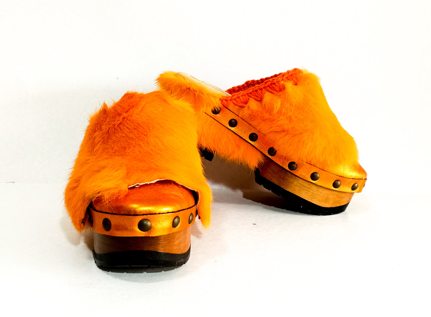 Orange Clogs