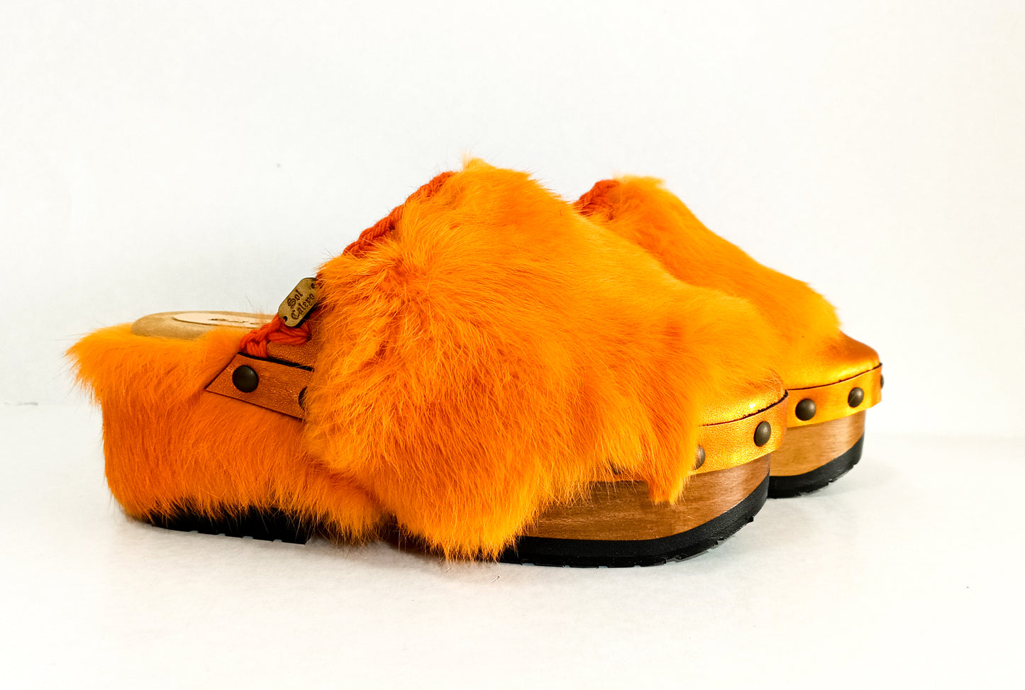 Orange Clogs