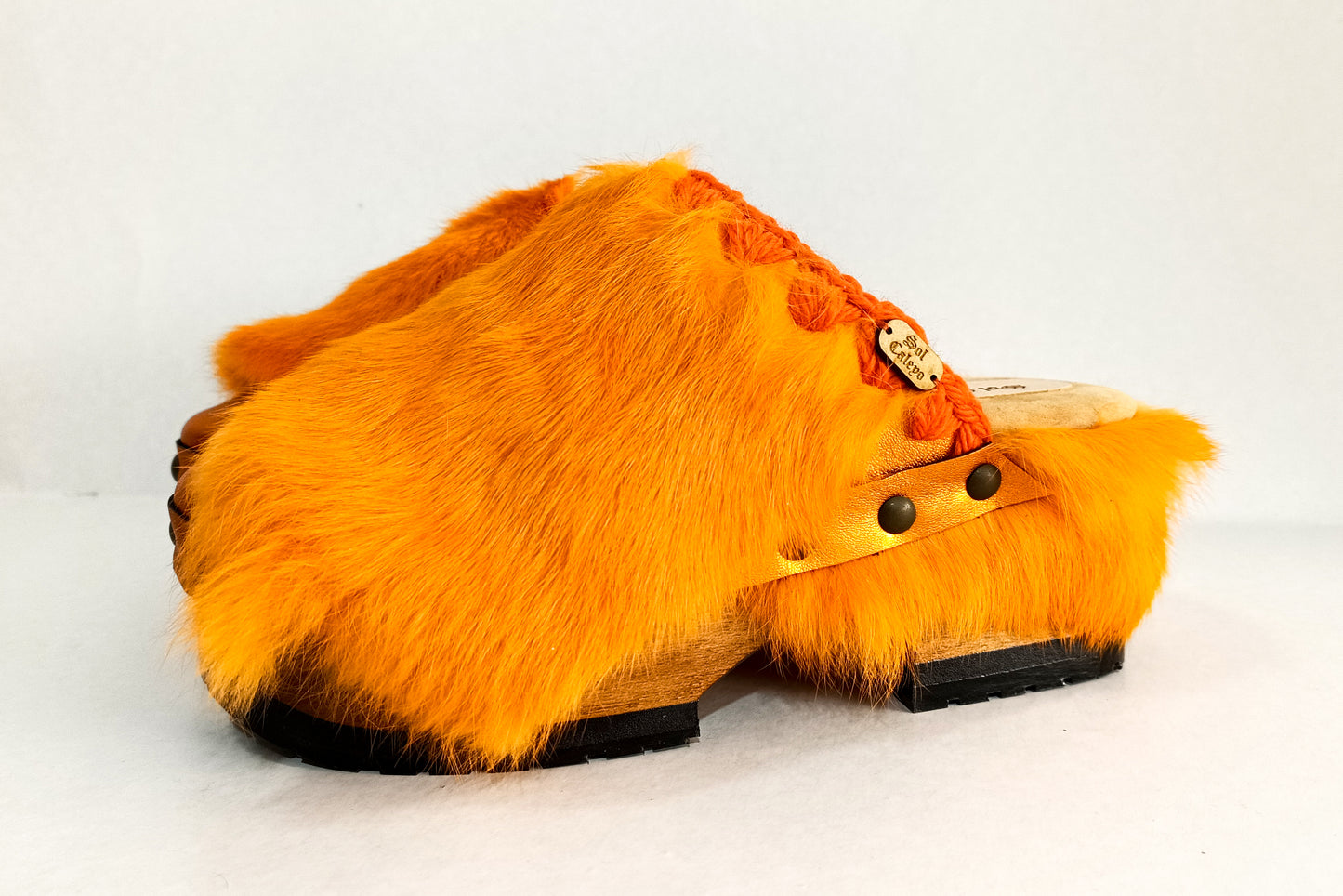Orange Clogs