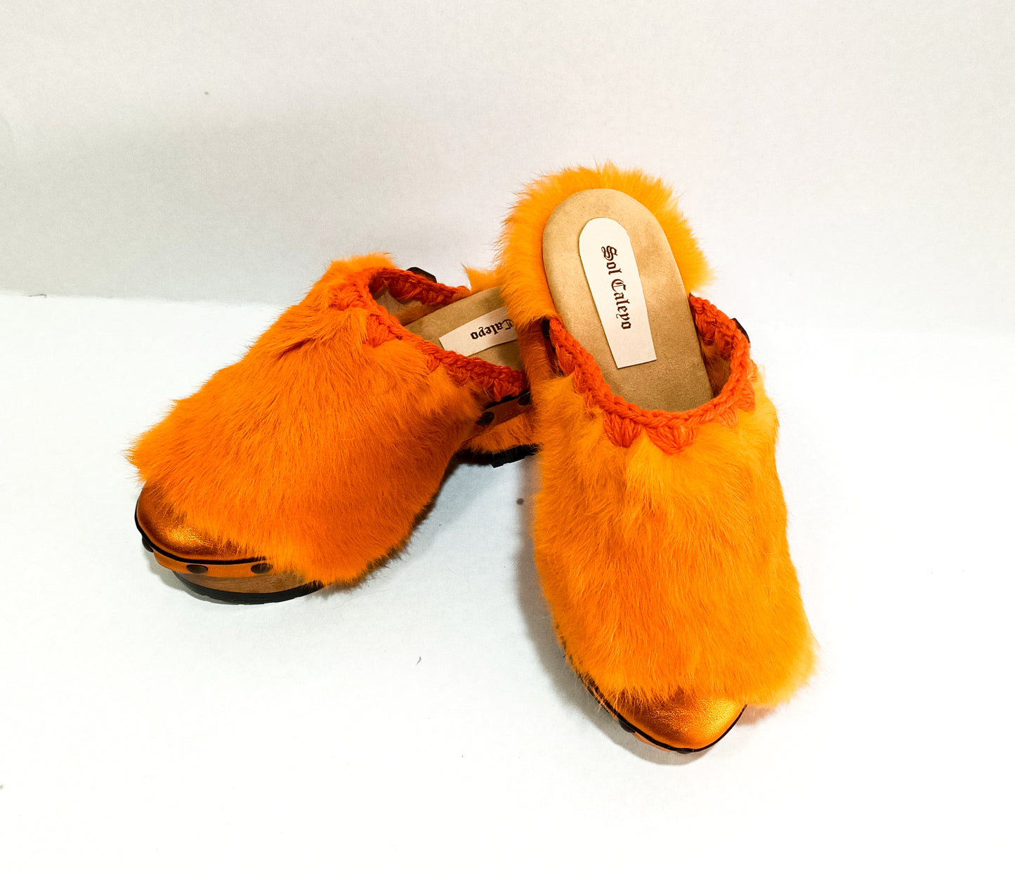 Orange Clogs