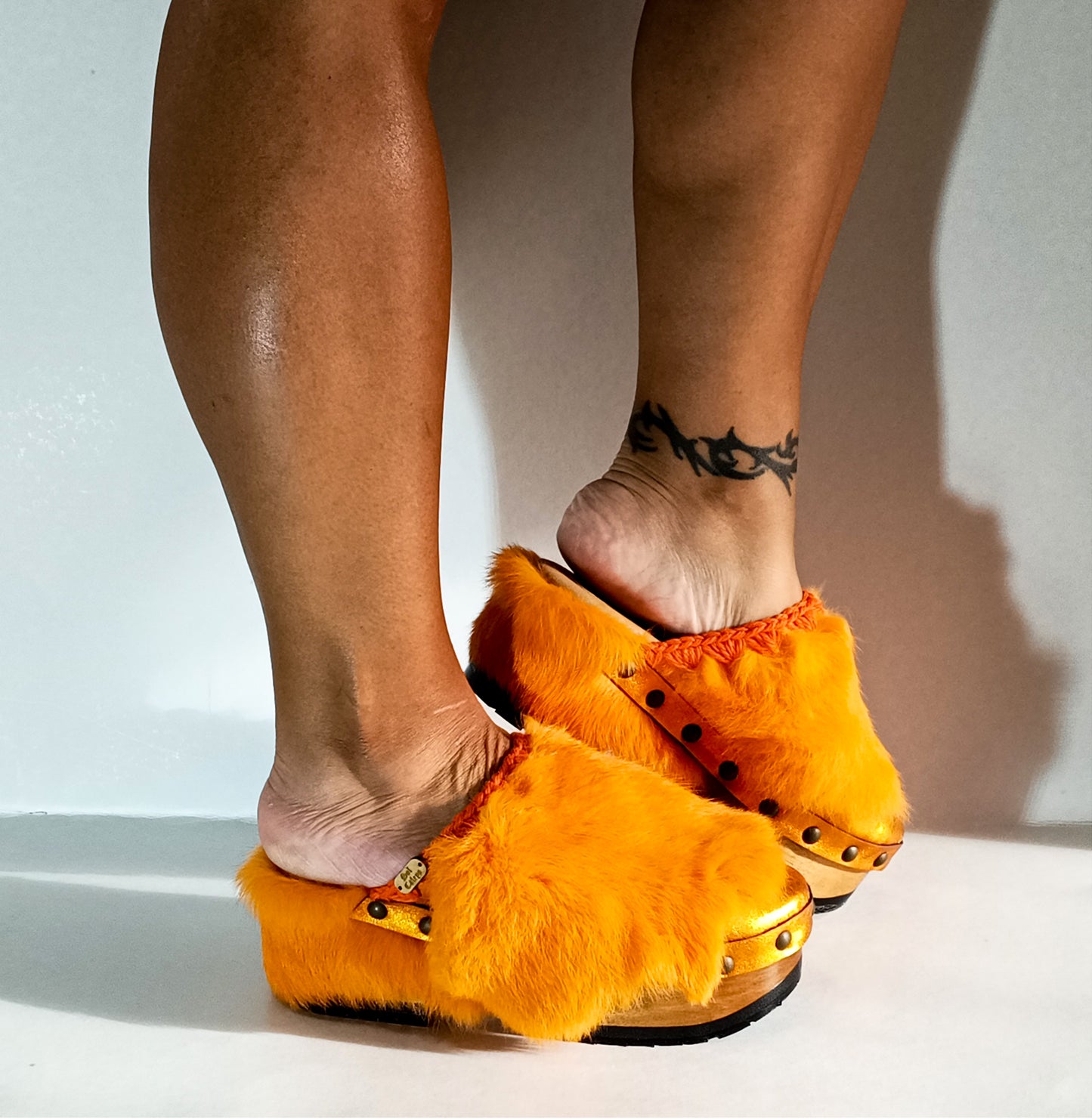 Orange Clogs