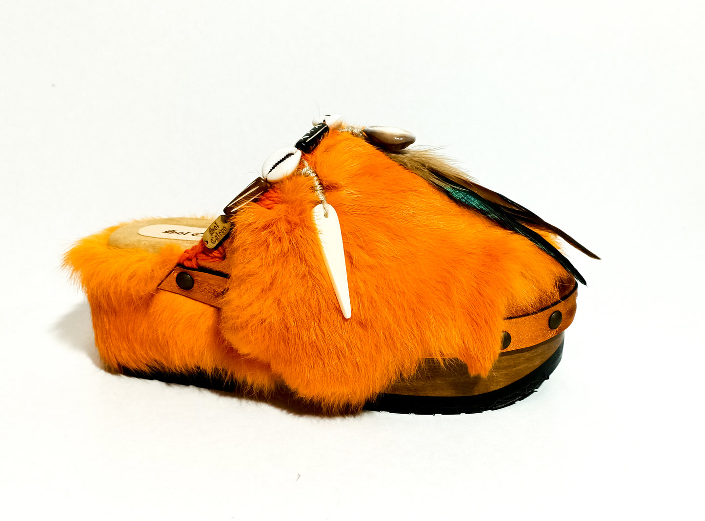 Queen Viking Clogs XS Orange