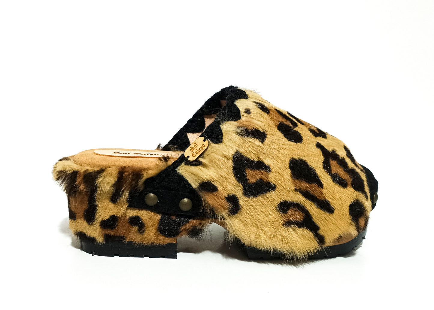 Zuecos de leopardo