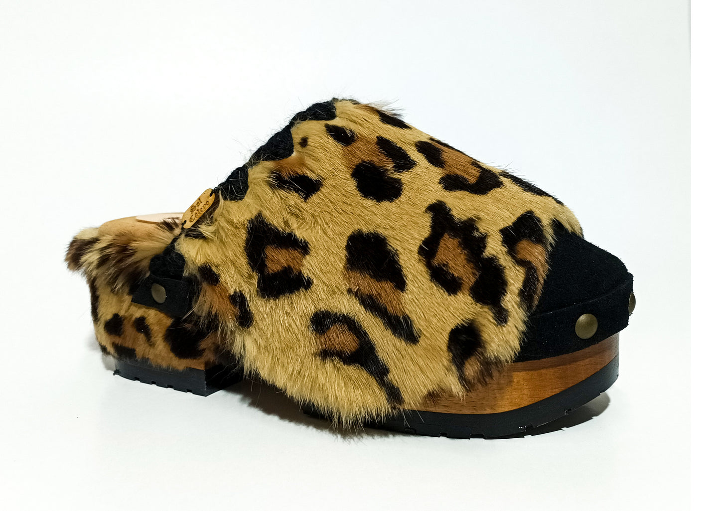 Zuecos de leopardo
