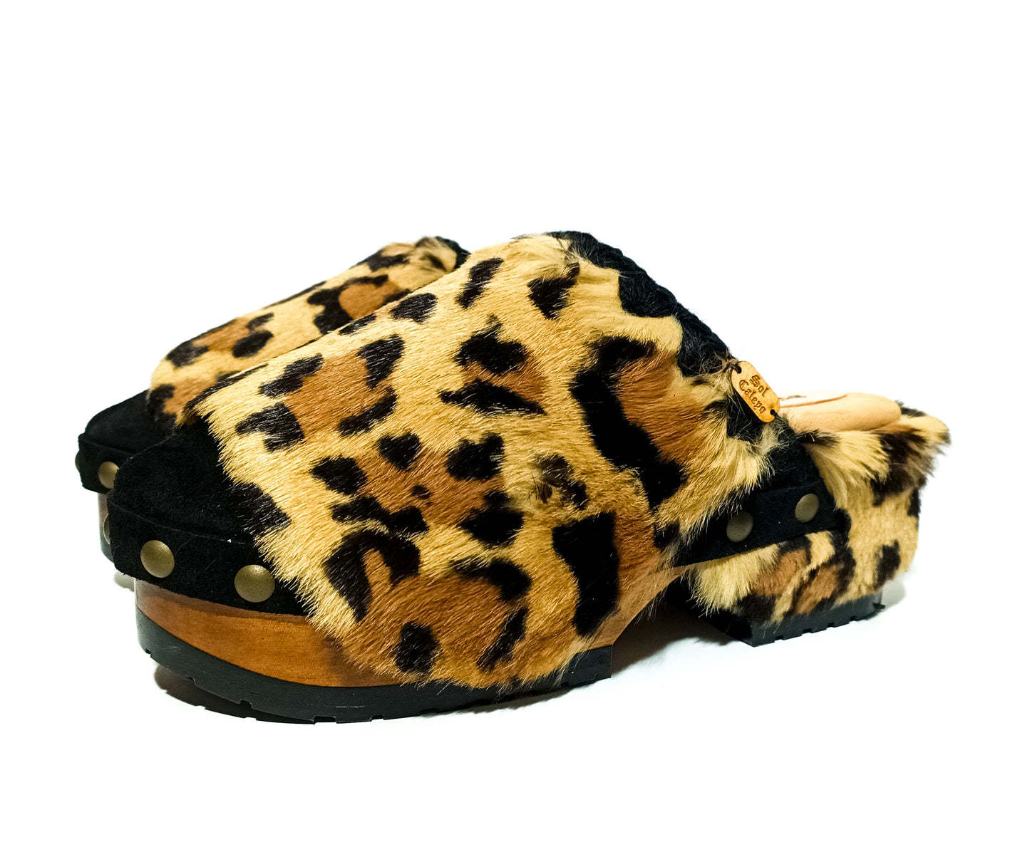 Zuecos de leopardo