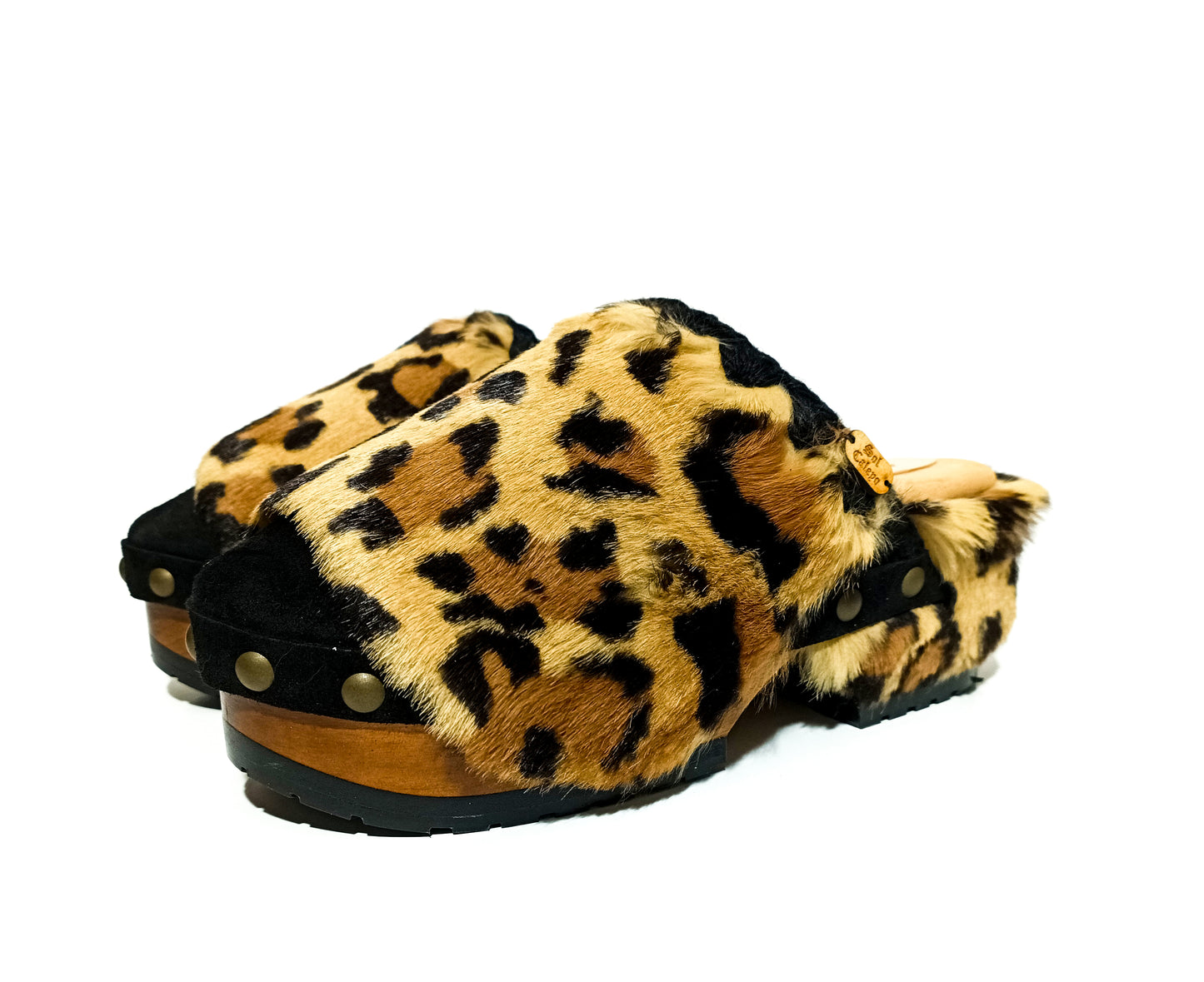 Zuecos de leopardo