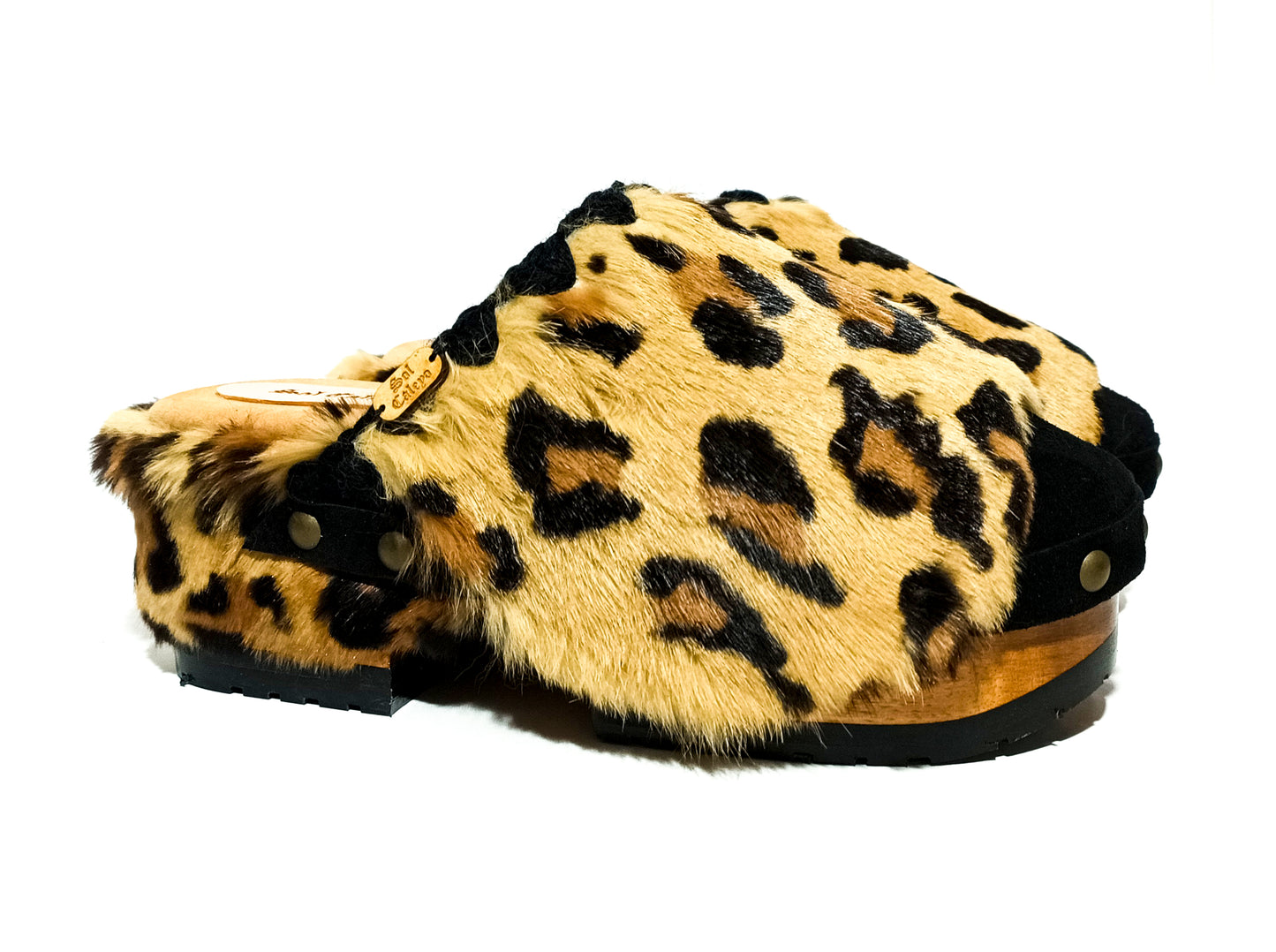 Zuecos de leopardo