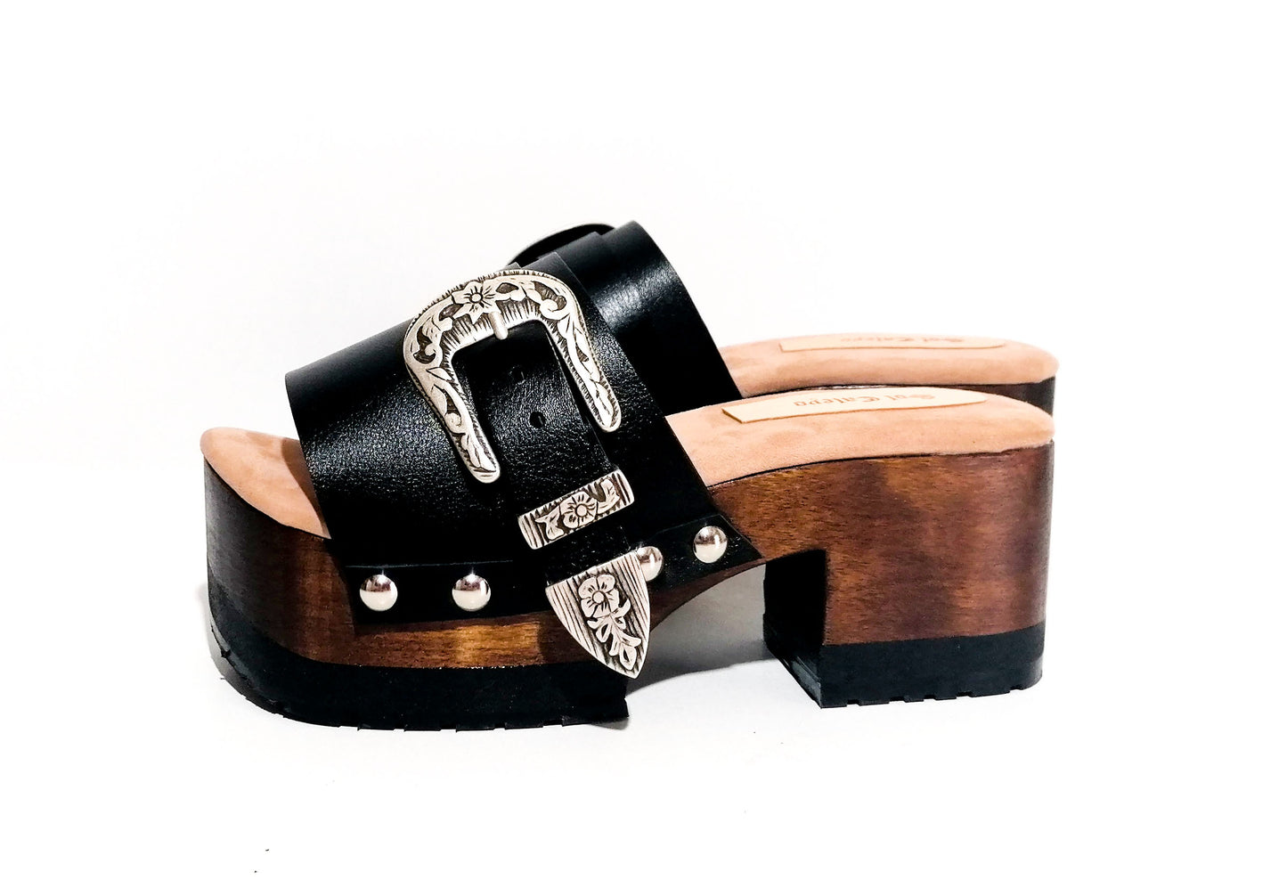 Sandalias Route 66 Negras
