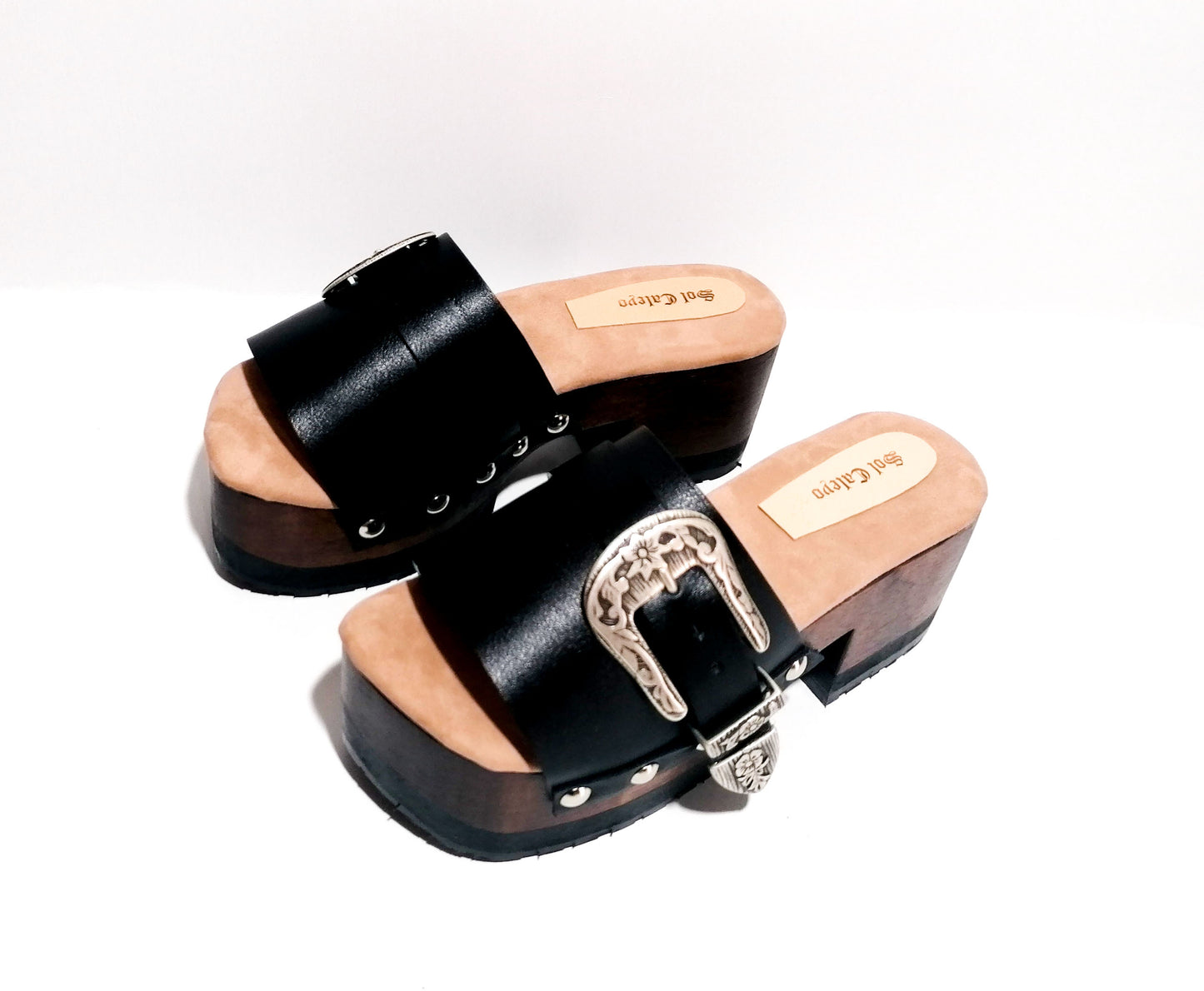 Sandalias Route 66 Negras