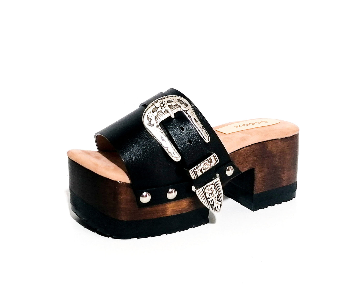 Sandalias Route 66 Negras