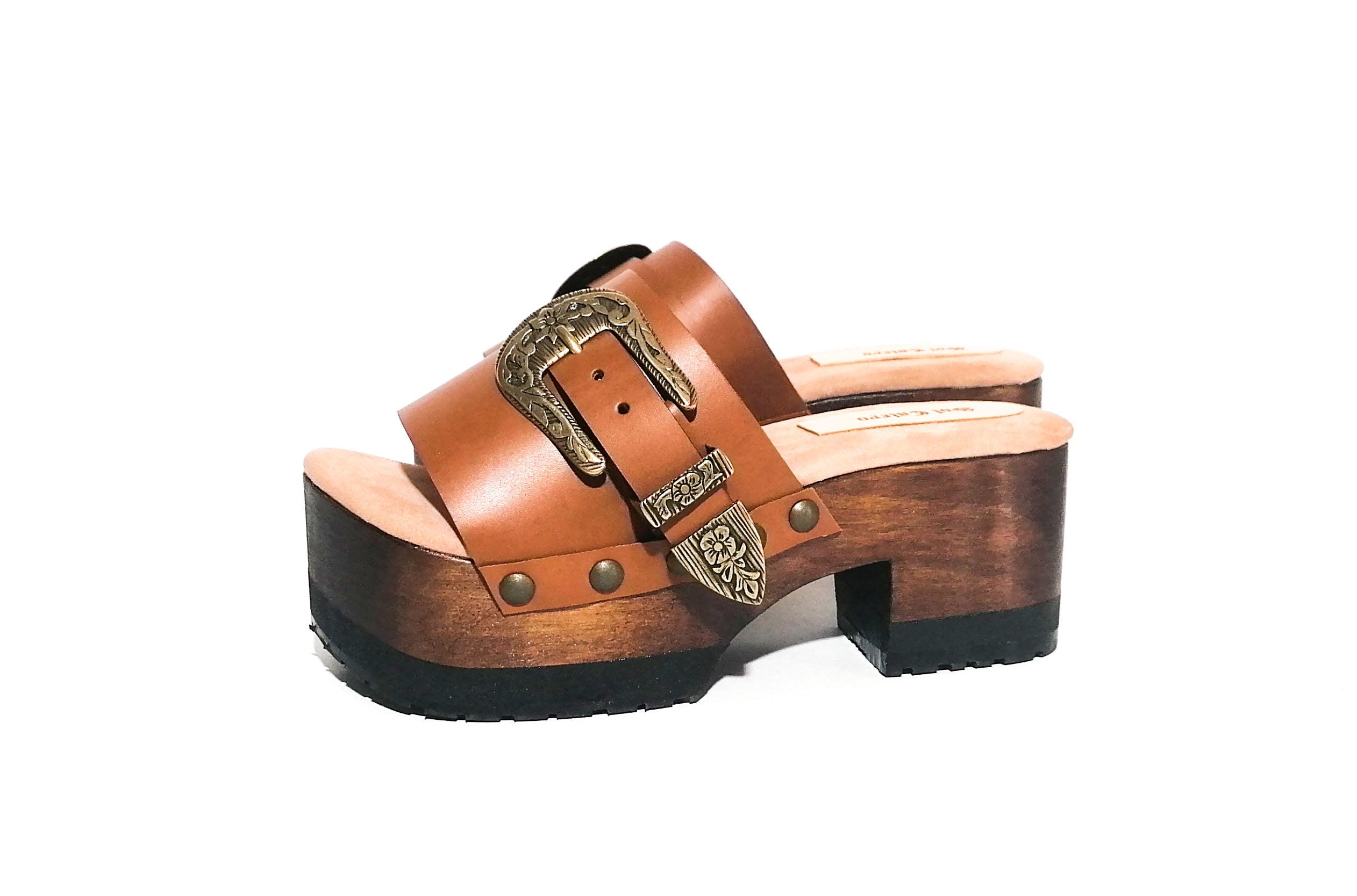 Route 66 Brown Sandals – Sol Caleyo