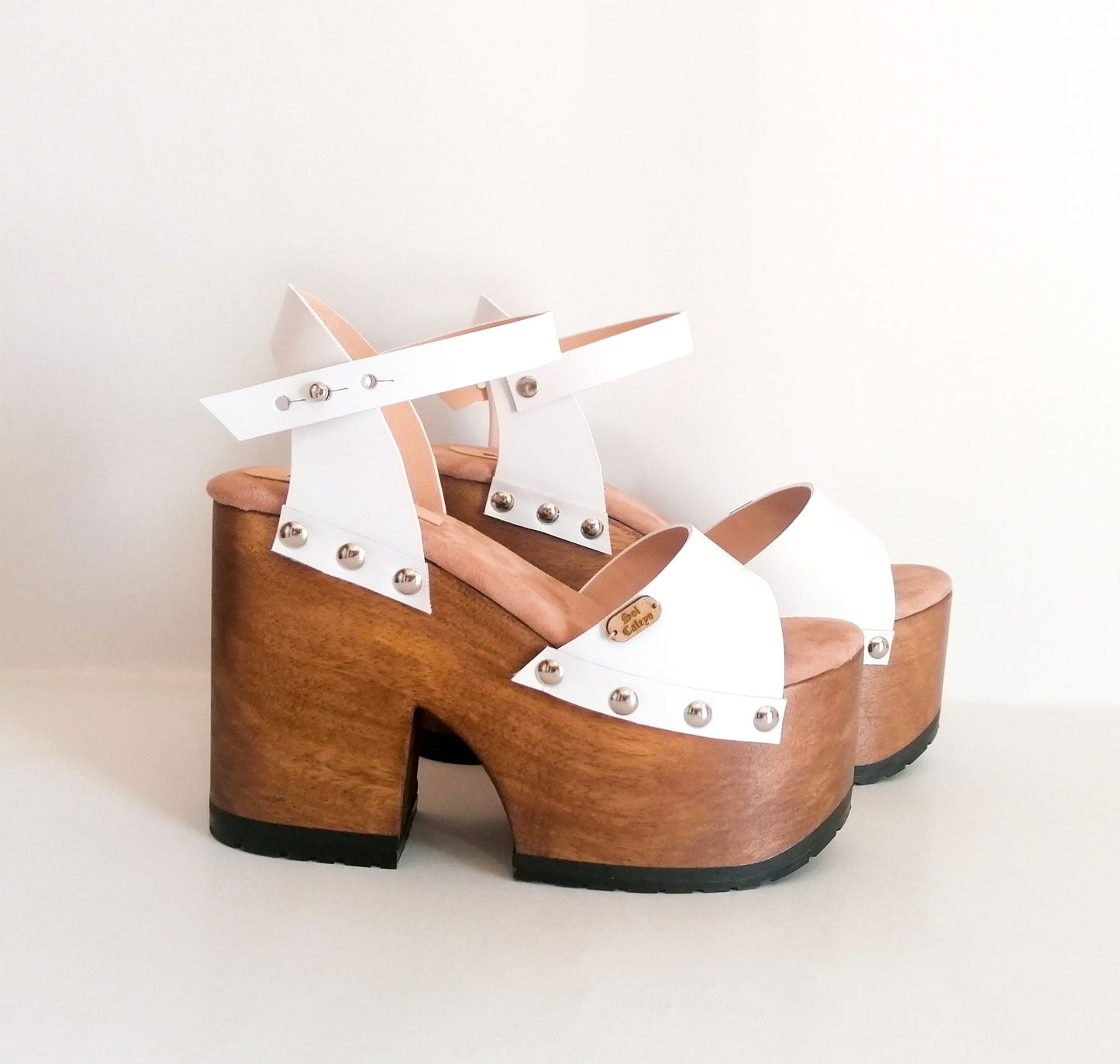 Sandalias California Blancas
