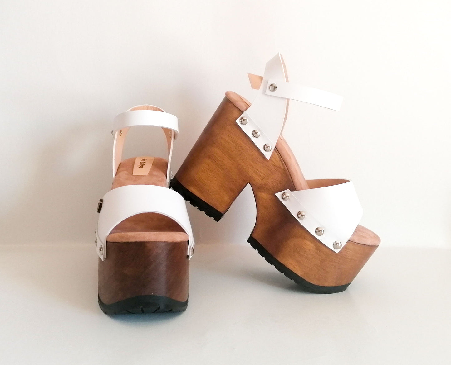 Sandalias California Blancas