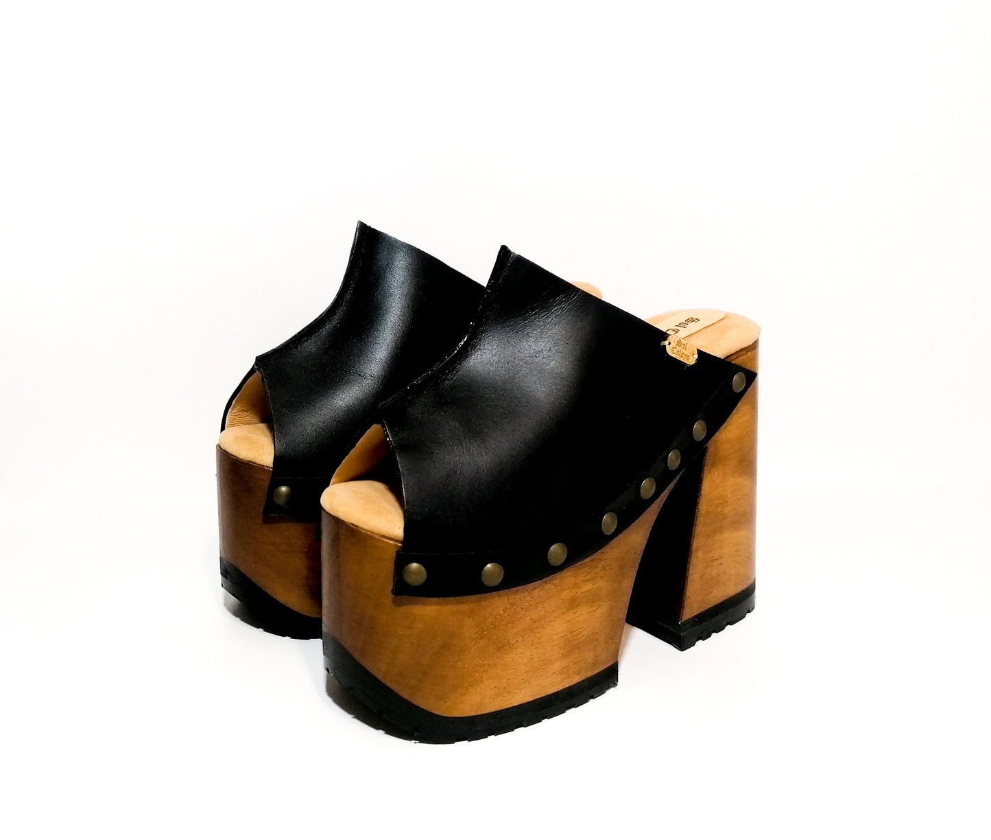 Vintage Black Sandals