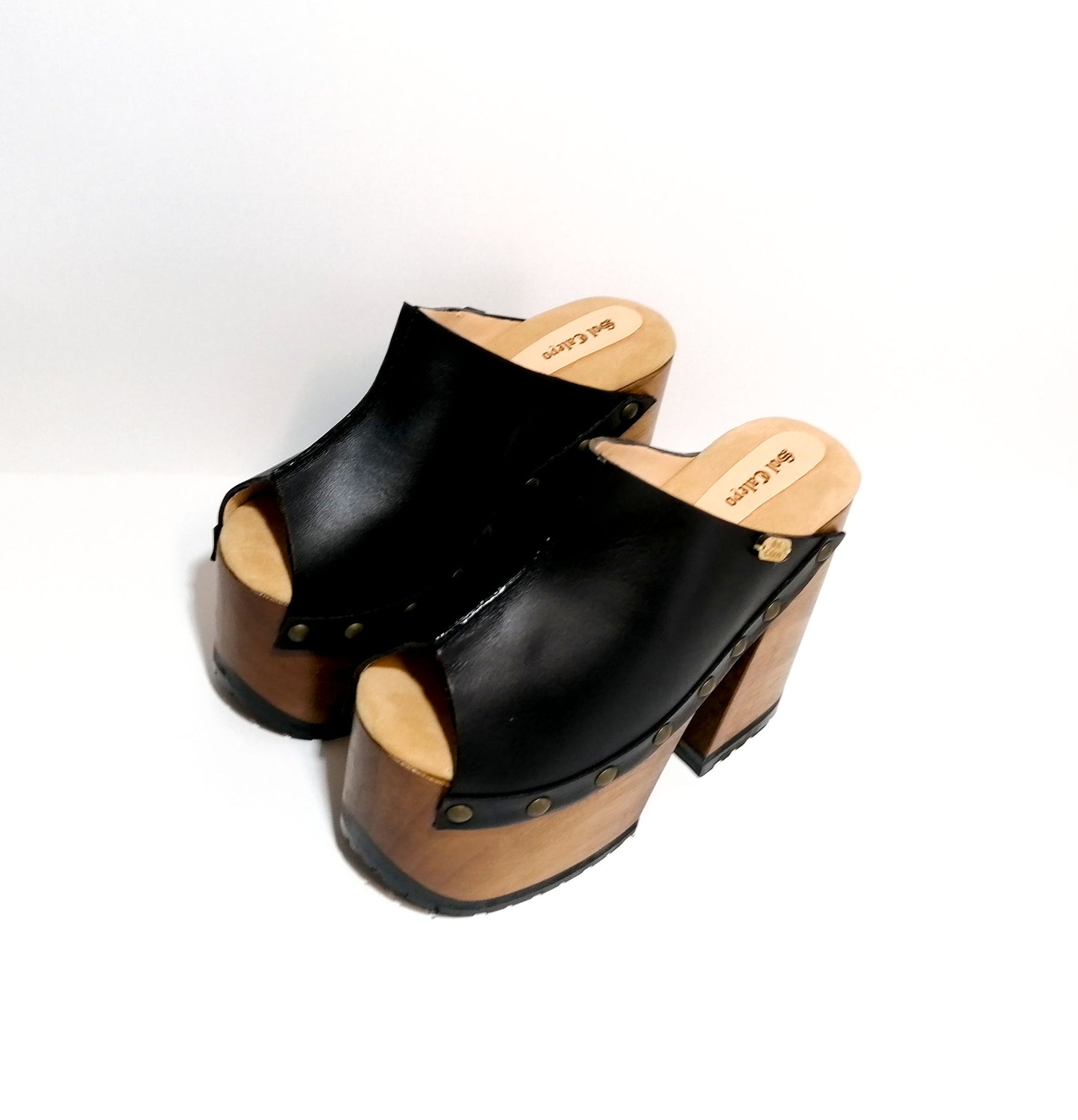 Vintage Black Sandals