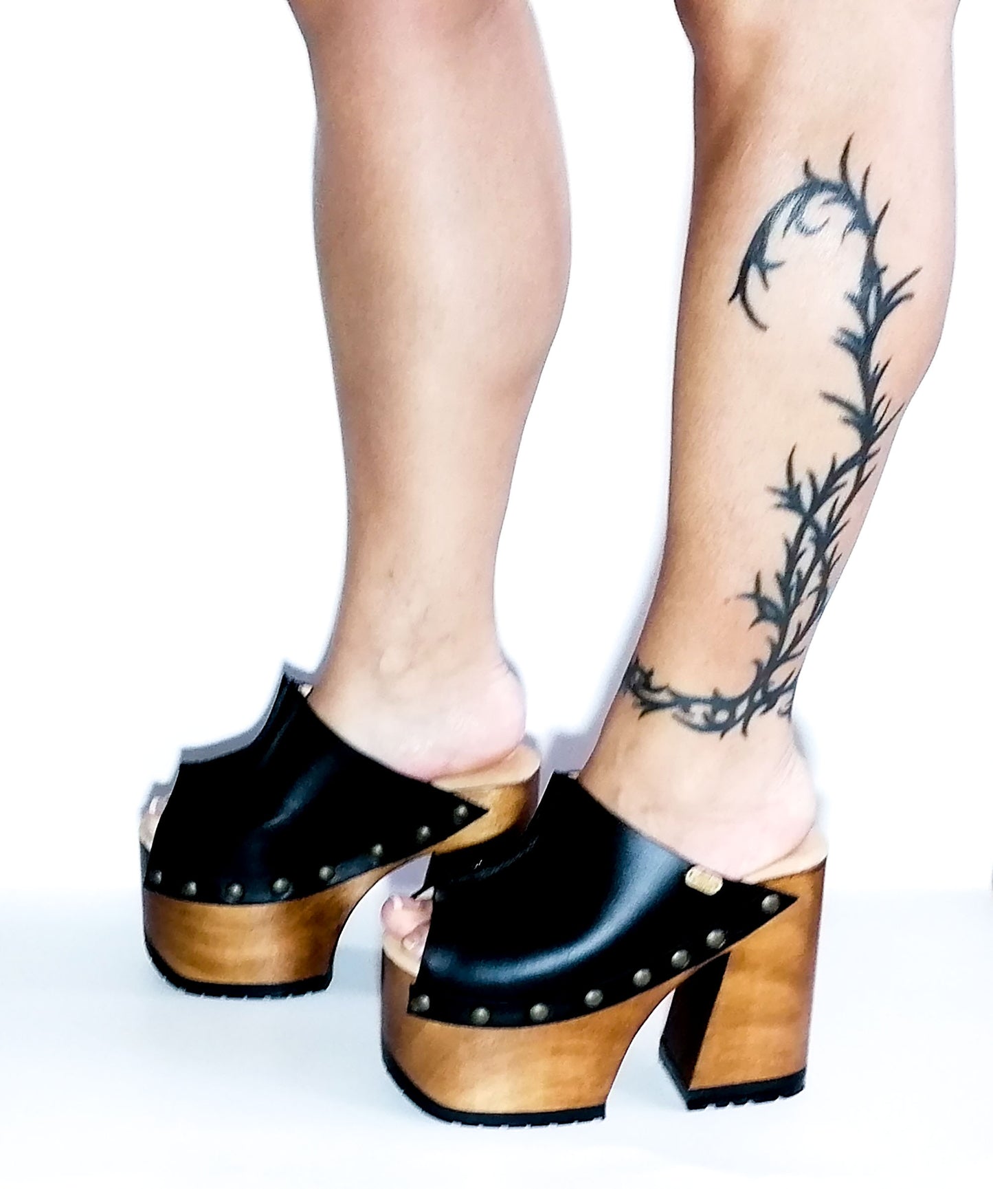 Vintage Black Sandals