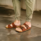 Leather clog sandals for men: unique style and design! Leather clogs, unique designs for men. Comfort and style on your feet. Strappy sandals for men.