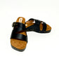 Men's classic black sandal