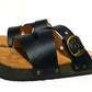 Men's classic black sandal