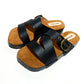 Men's classic black sandal