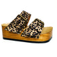 Leopard Birk Sandals