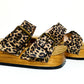 Leopard Birk Sandals