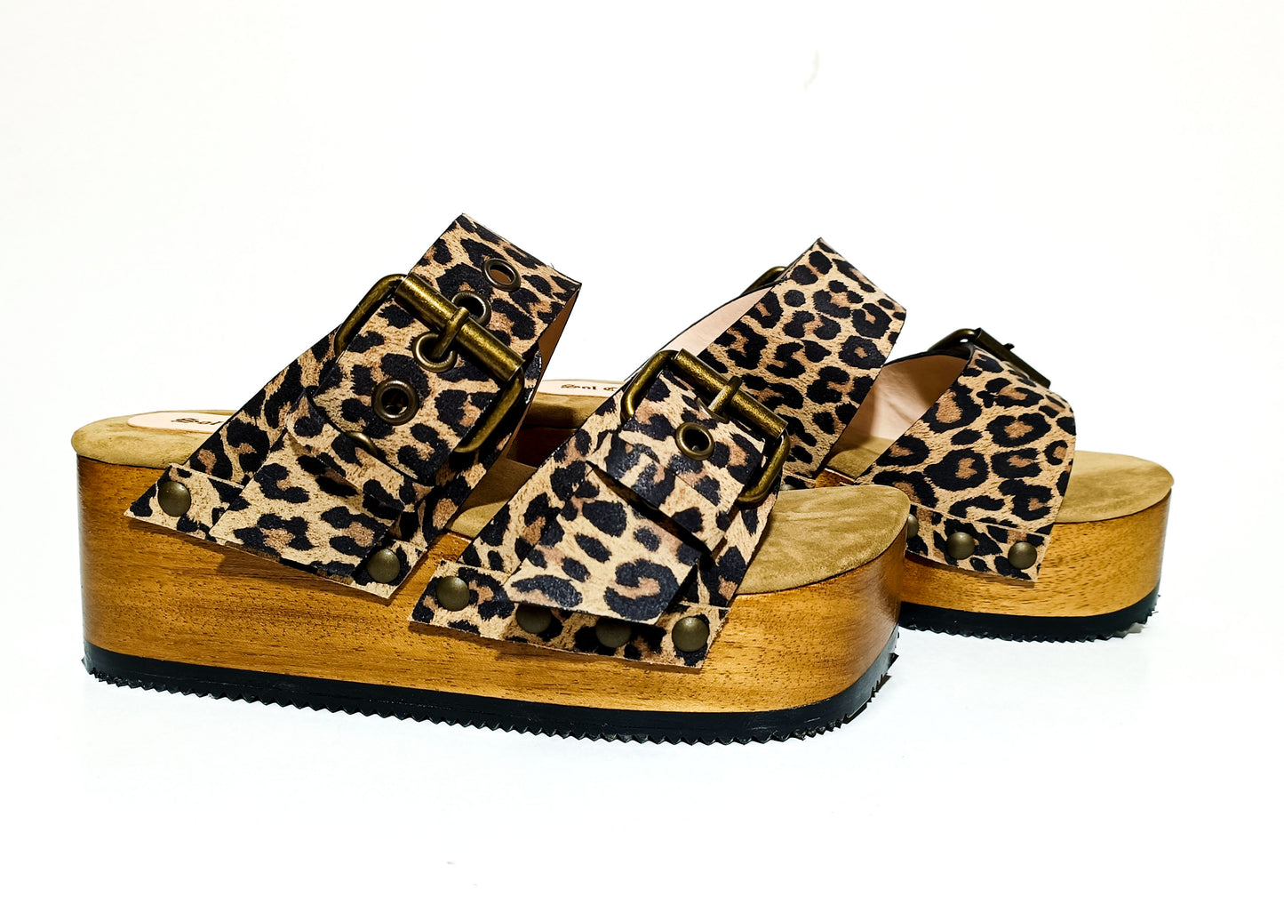 Leopard Birk Sandals