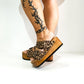 Leopard Birk Sandals