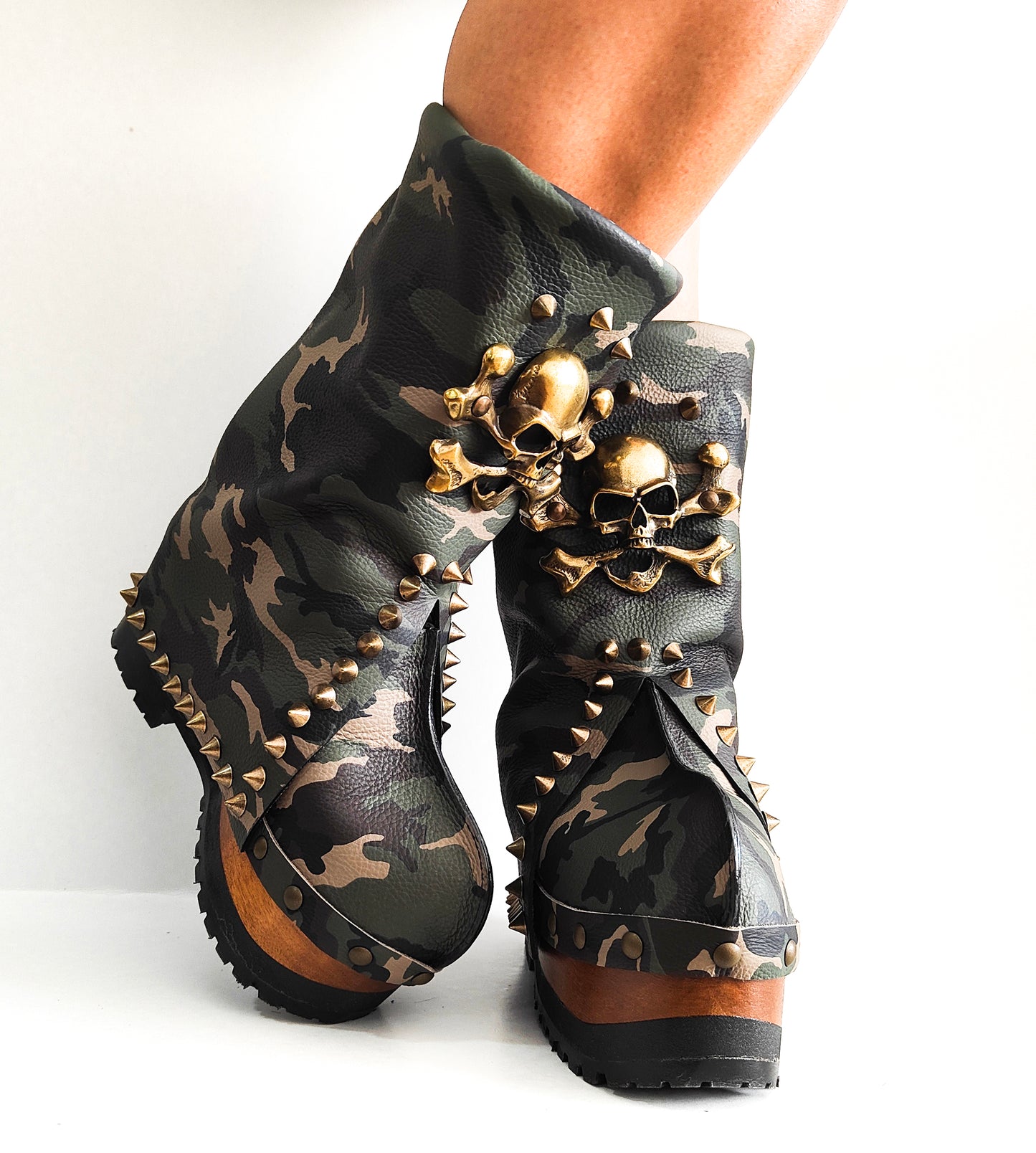 Botas del ejército guerrero