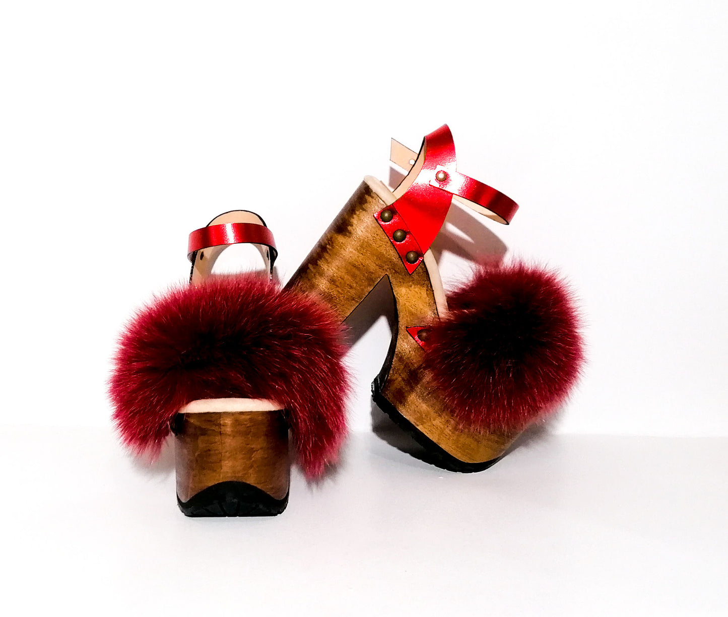 Queen Red Sandals