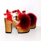 Queen Red Sandals