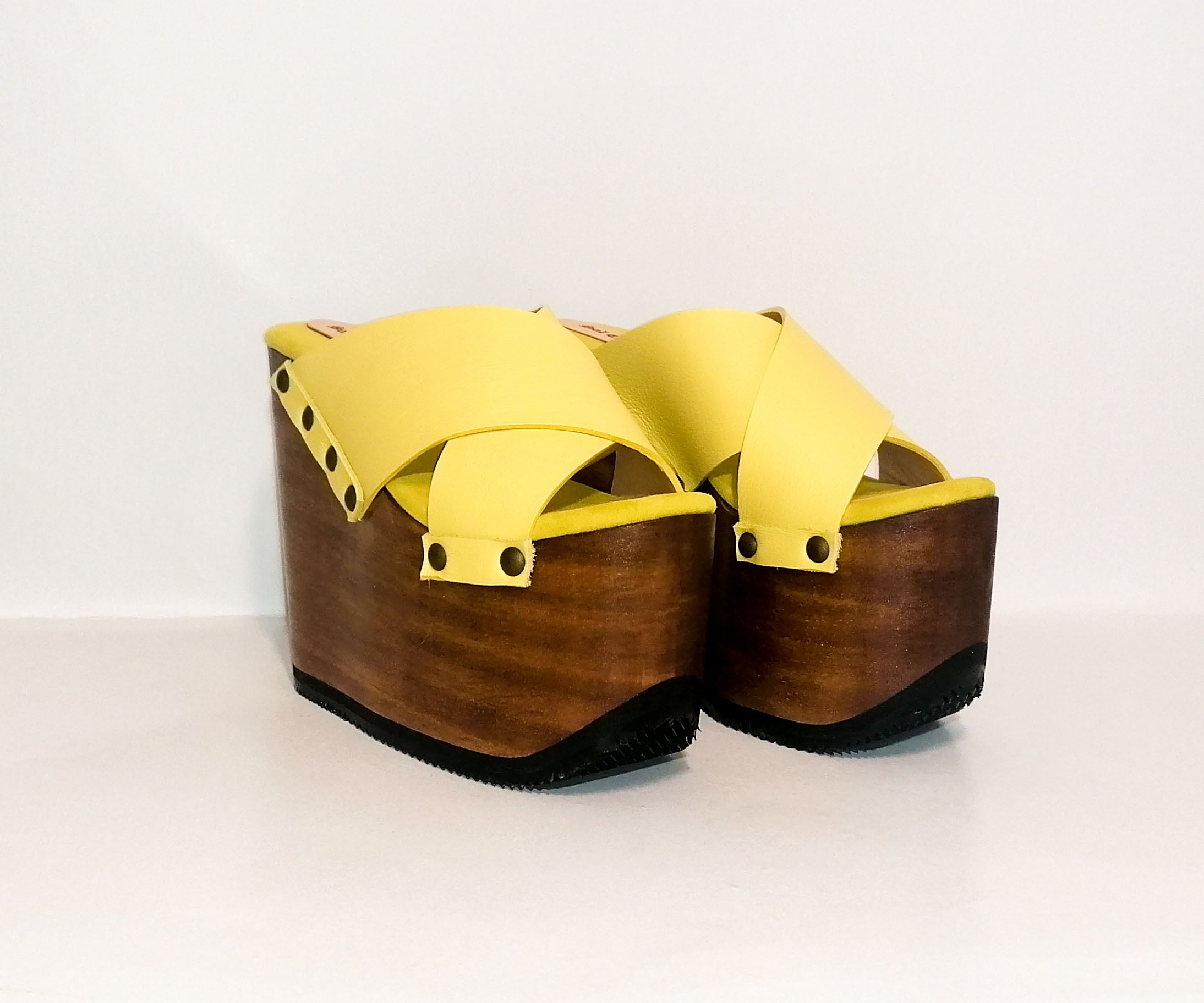 Bonpoint Mustard Criss Cross Baby Sandal - Tassel Children Shoes