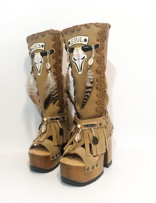 Wild Soul Brown Boots