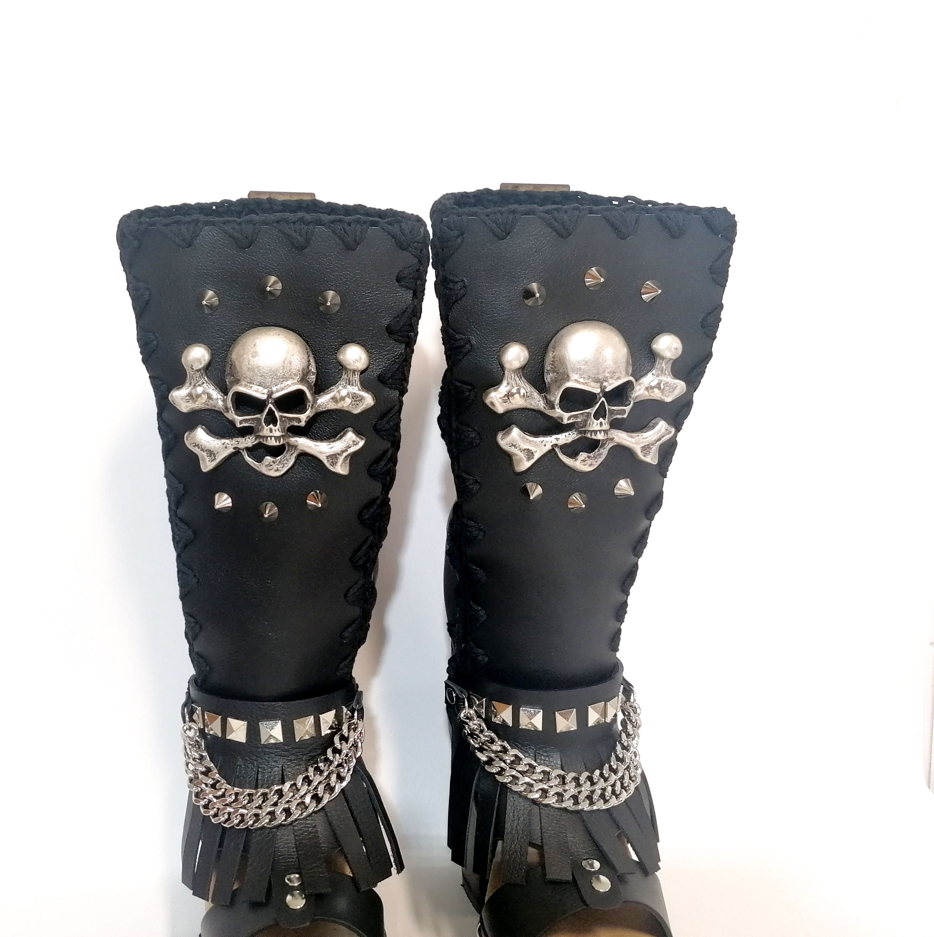 Cheap 2024 skull boots