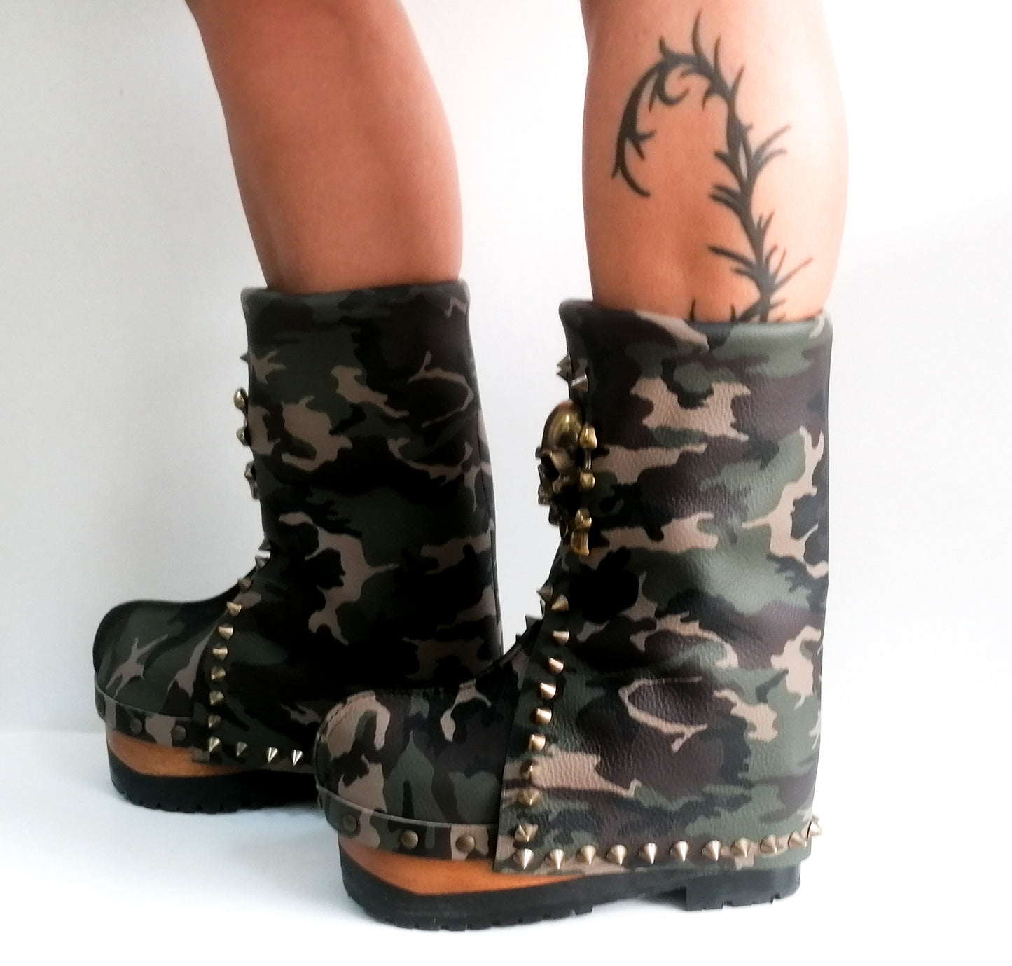 Botas del ejército guerrero