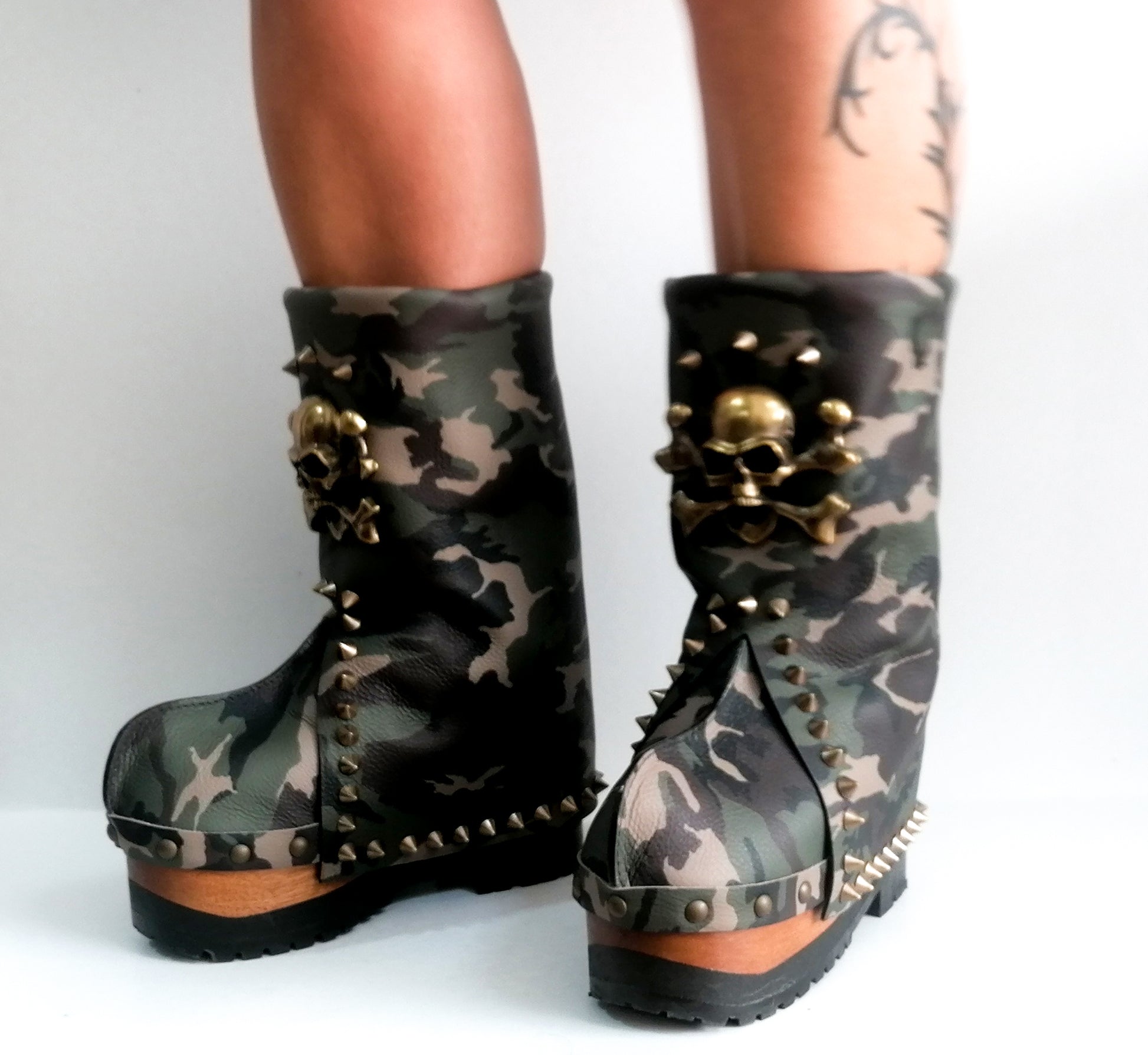 Warrior Army Boots – Sol Caleyo